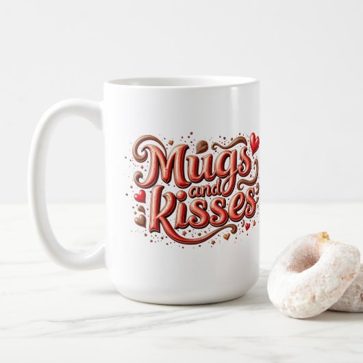 Mugs and Kisses Gift Mug Koffiemok (Met donut)