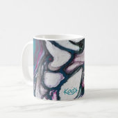 Mugs - Art Abstract - Schilderij Koffiemok (Voorkant links)