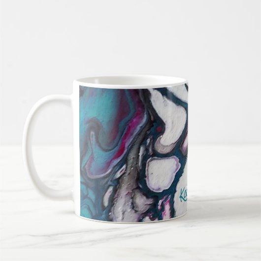 Mugs - Art Abstract - Schilderij Koffiemok (Links)