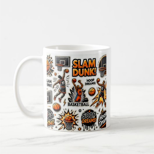 Mugs basketball NBA Koffiemok (Links)
