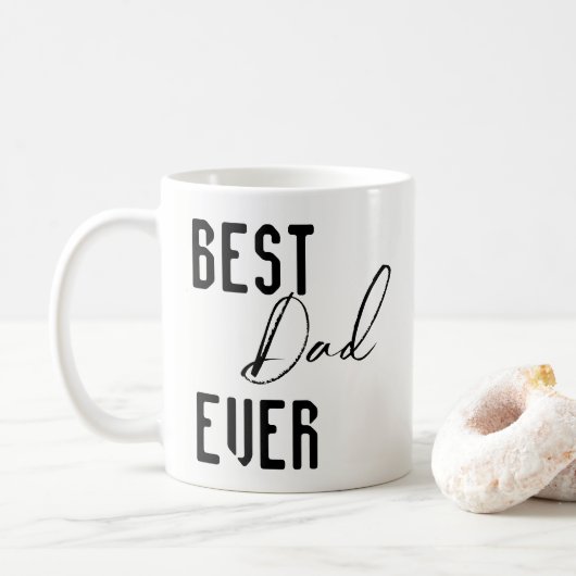 Mugs Best Dad Ever Koffiemok (Met donut)