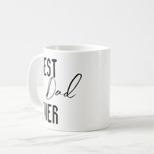 Mugs Best Dad Ever Koffiemok (Voorkant links)