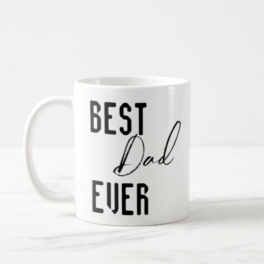 Mugs Best Dad Ever Koffiemok (Links)