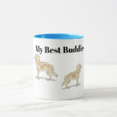  Mugs :  Best Friends Mok (Midden)