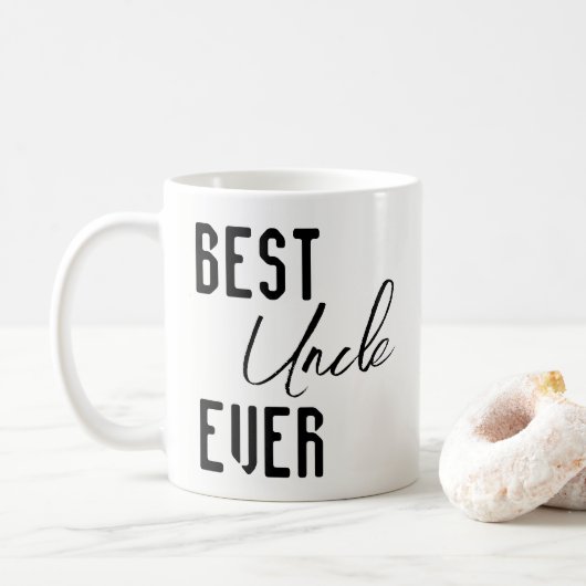 Mugs Best Uncle Ever Koffiemok (Met donut)