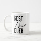 Mugs Beste Niece Ooit Koffiemok (Links)