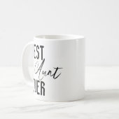 Mugs Beste Tante Ooit Koffiemok (Voorkant links)