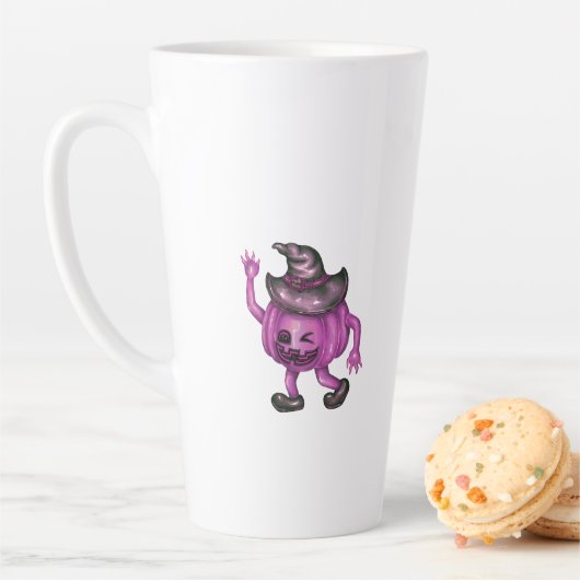 Mugs & Cups - Witch Hat Pumpkin Latte Mok (In situ)