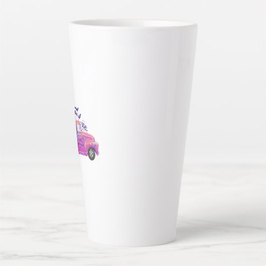 Mugs & Cups with Halloween Gnome T Latte Mok (Voorkant)