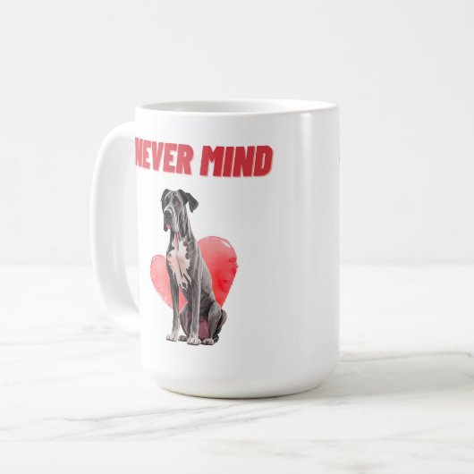 Mugs Never Mind Koffiemok (Voorkant links)