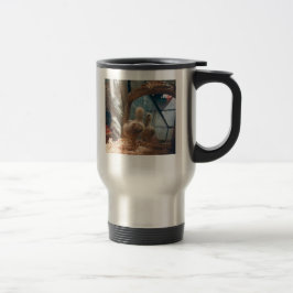 Mugs, Travel Mug, Thermal Tumbler Baby Chick Reisbeker