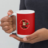 Mugshot achtergrond Mok | Uw Mugshot Zone Cup