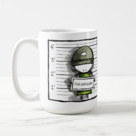 Mugshot: de krabbelaar koffiemok
