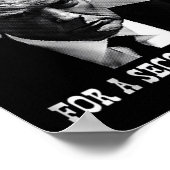 Mugshot gezocht voor tweede termijn 2024 (op rug) poster (Hoek)