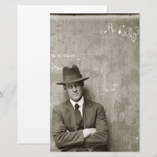 mugshot mafia gangster grappig briefpapier (Voorkant / Achterkant)