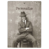  mugshot mafia gangster grappig klembord (Achterkant)