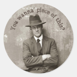 mugshot mafia gangster grappig ronde sticker