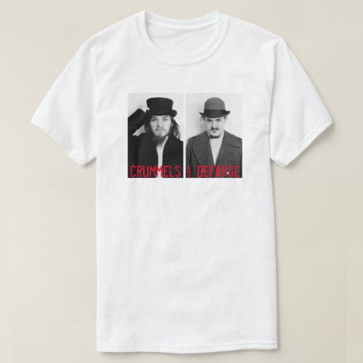 Mugshot Mannen T-Shirt (Design voorkant)
