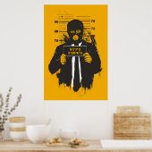 mugshot poster (Keuken)