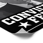 Mugshot Stem op de Felon Trump 2024 Trump Convic Poster (Hoek)