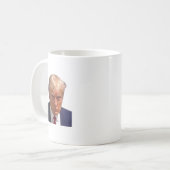 Mugshot Trump 1e Afbeelding Donald Prison Mok Shot (Voorkant links)