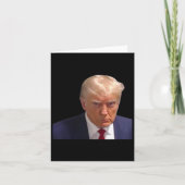 Mugshot Trump 1e Afbeelding Donald Prison Mok Shot Kaart (Voorkant)