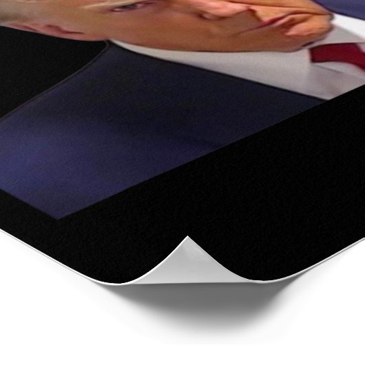 Mugshot Trump 1e Afbeelding Donald Prison Mok Shot Poster (Hoek)