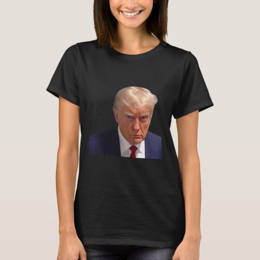 Mugshot Trump 1e Afbeelding Donald Prison Mok Shot T-shirt (Voorkant)