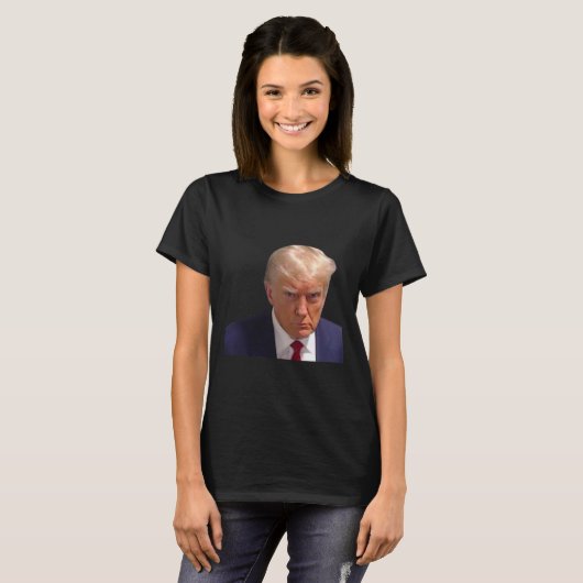 Mugshot Trump 1e Afbeelding Donald Prison Mok Shot T-shirt (Voorkant volledig)