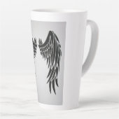 Mugshot: unieke Design voor uw koffie Latte Mok (Rechterhoek)