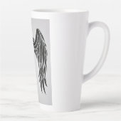 Mugshot: unieke Design voor uw koffie Latte Mok (Rechts)