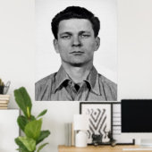 MUGSHOT VAN FRANK MORRIS - ALCATRAZ ESCAPEE POSTER (Thuiskantoor)