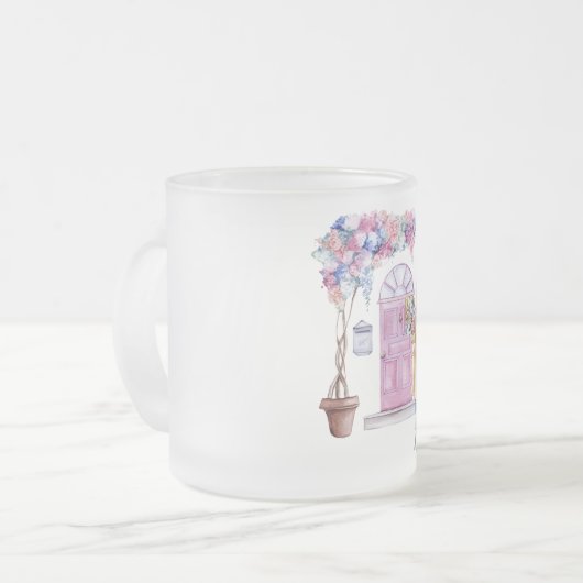 MugStyle: Mok van glas met voorzijde Onze mok van  (Voorkant links)