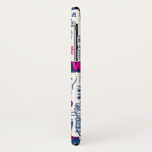 Mugsy Bunny van Brooklyn Bunny Case-Mate iPhone Case (Achterkant/links)