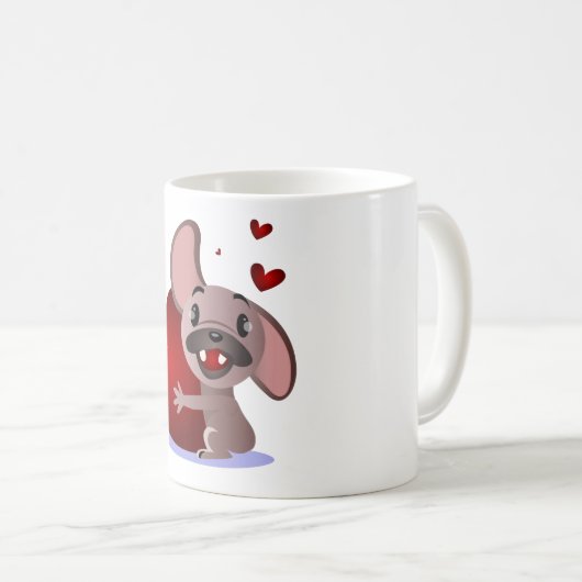 Mugsy in Love Koffiemok (Voorkant rechts)