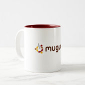 Muguntu Tweekleurige Koffiemok (Voorkant links)