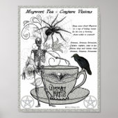MUGWORT TEA om het Poster van Visies te verbinden (Voorkant)