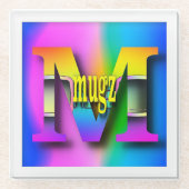 MUGZ GLAZEN ONDERZETTER (Voorkant)