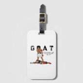 Muhammad Ali  Bagagelabel (Voorkant (verticaal))