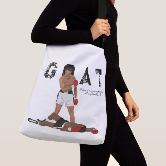 Muhammad Ali  Crossbody Tas (Dichtbij)