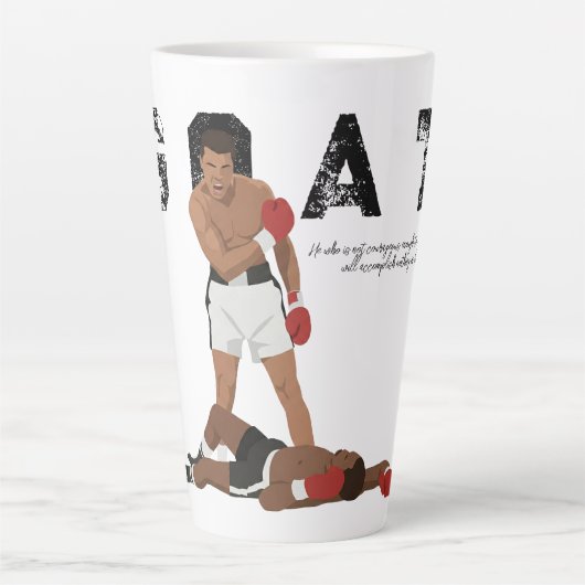 Muhammad Ali  Latte Mok (Voorkant)