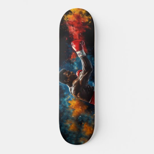 Muhammad Ali Persoonlijk Skateboard (Voorkant)