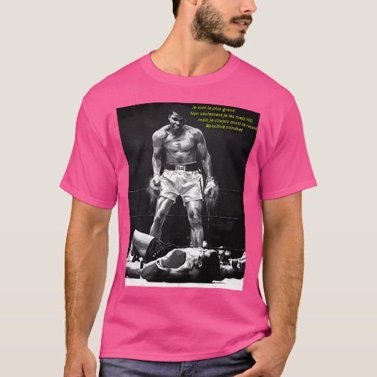 Muhammad Ali T-shirt (Voorkant)