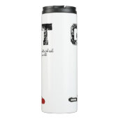 Muhammad Ali  Thermosbeker (Achterkant)