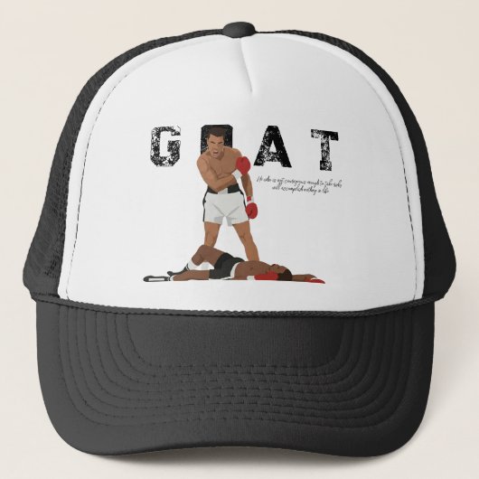 Muhammad Ali  Trucker Pet (Voorkant)