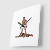 Muhammad Ali  Vierkante Klok (Hoek)