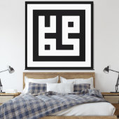 Muhammad Canvas Afdruk (Insitu (Slaapkamer))