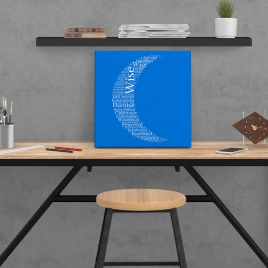 Muhammad Naam Cloud  Poster