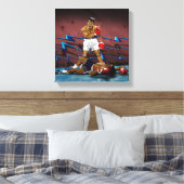 Muhammed Ali Canvas Afdruk (Insitu (Slaapkamer))