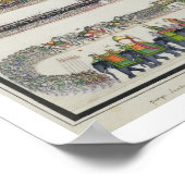 Muharram Ceremony, Faizabad, 1772 uit 'The Gentil' Poster (Hoek)